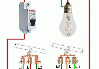 三控开关接线图实物图（一开三控开关接线图）