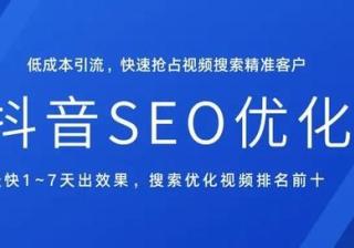 2022年商家流量新风口抖音SEO