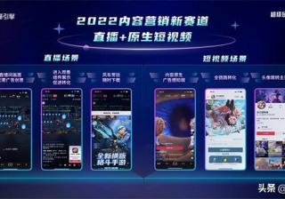 游戏版号重启第二天，巨量引擎公布了2022抖音内容营销新赛道
