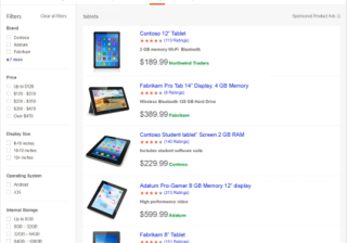 bing广告营销：微软广告网站关于购物标签