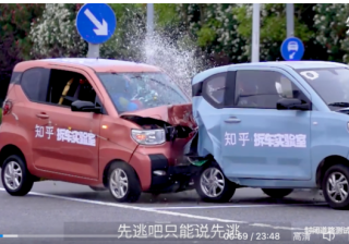 知乎「拆车实验室」这次搞了一起交通事故