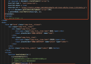 快手广告：追踪线索-JS布码