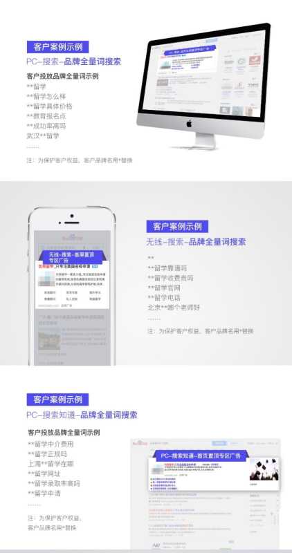 留学服务机构在百度品专的营销提升线索量 留学服务机构在百度品专的营销提升线索量