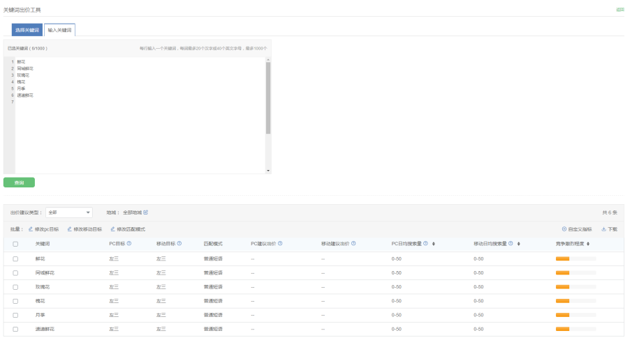 360关键词出价工具 360关键词出价工具