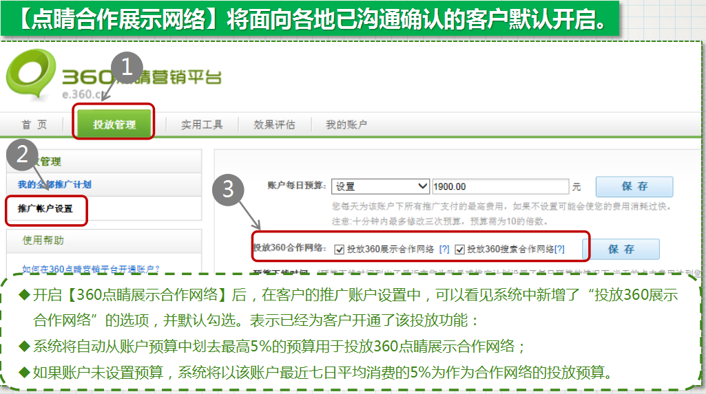 360推广后台展示合作网络简介 360推广后台展示合作网络简介