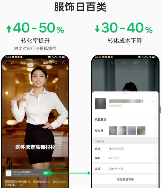 微信视频号广告直跳企业微信私域链路精选案例 微信视频号广告直跳企业微信私域链路精选案例