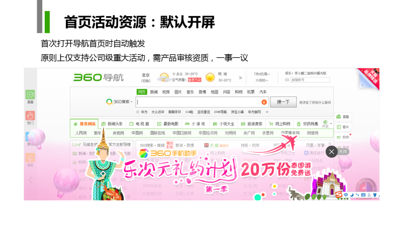 360导航首页有哪些商业广告资源？