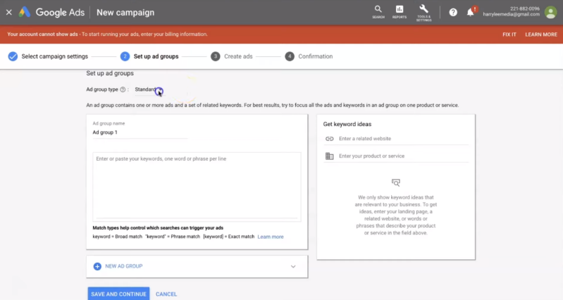 Google 搜索广告投放教学<no.3>