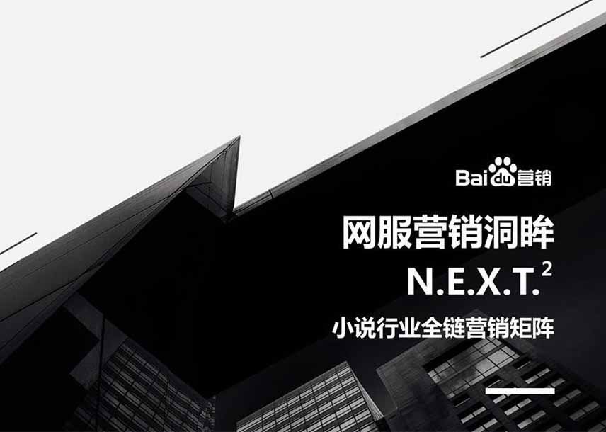 看看小说行业如何在百度做的营销攻略