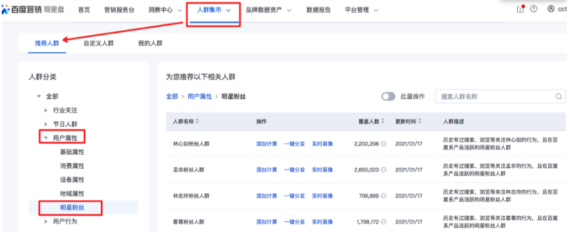 百度广告代理商:观星盘人群集市新增350+主题人群&品牌数据资产4行业意图分析功能--全流量上线 百度广告代理商:观星盘人群集市新增350+主题人群&品牌数据资产4行业意图分析功能--全流量上线