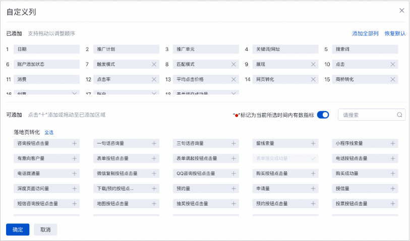 百度广告开户:搜索词报告新增转化指标--全流量上线 百度广告开户:搜索词报告新增转化指标--全流量上线