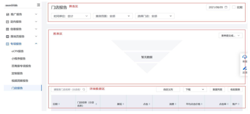 百度广告:信息流专项报告新增门店报告全流量上线 百度广告:信息流专项报告新增门店报告全流量上线