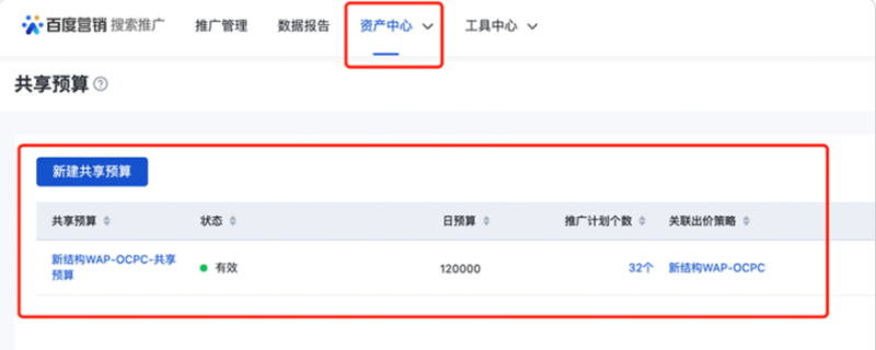 百度搜索广告--共享预算介绍 百度搜索广告--共享预算介绍