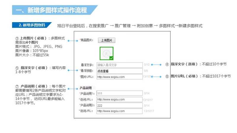 搜狗搜索广告流程PC多图推广样式 搜狗搜索广告流程PC多图推广样式