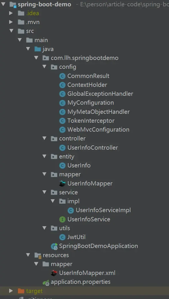 SpringBoot JWT令牌保护、注册、登录、统一异常拦截、封装返回结果 SpringBoot JWT令牌保护、注册、登录、统一异常拦截、封装返回结果
