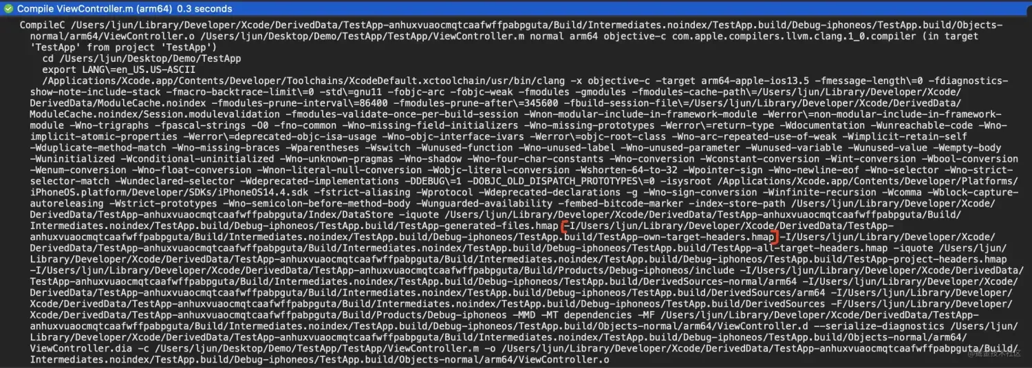 由美团文章“一款可以让大型iOS工程编译速度提升50%的工具”引出的.hmap文件探索（上）