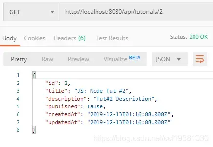Express,Sequelize和MySQL的Node.js Rest API示例 Express,Sequelize和MySQL的Node.js Rest API示例