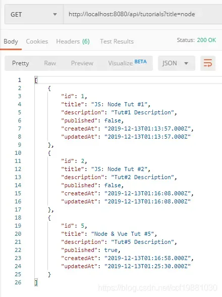 Express,Sequelize和MySQL的Node.js Rest API示例 Express,Sequelize和MySQL的Node.js Rest API示例