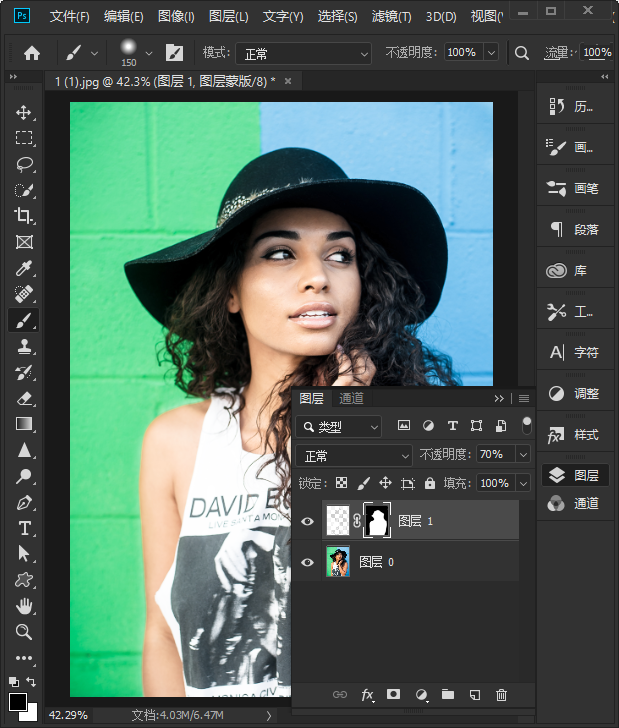 ps皮肤变白怎么处理（ps人物磨皮美白教程）