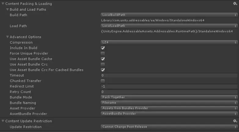 Addressable资源系统热更新 Addressable资源系统热更新