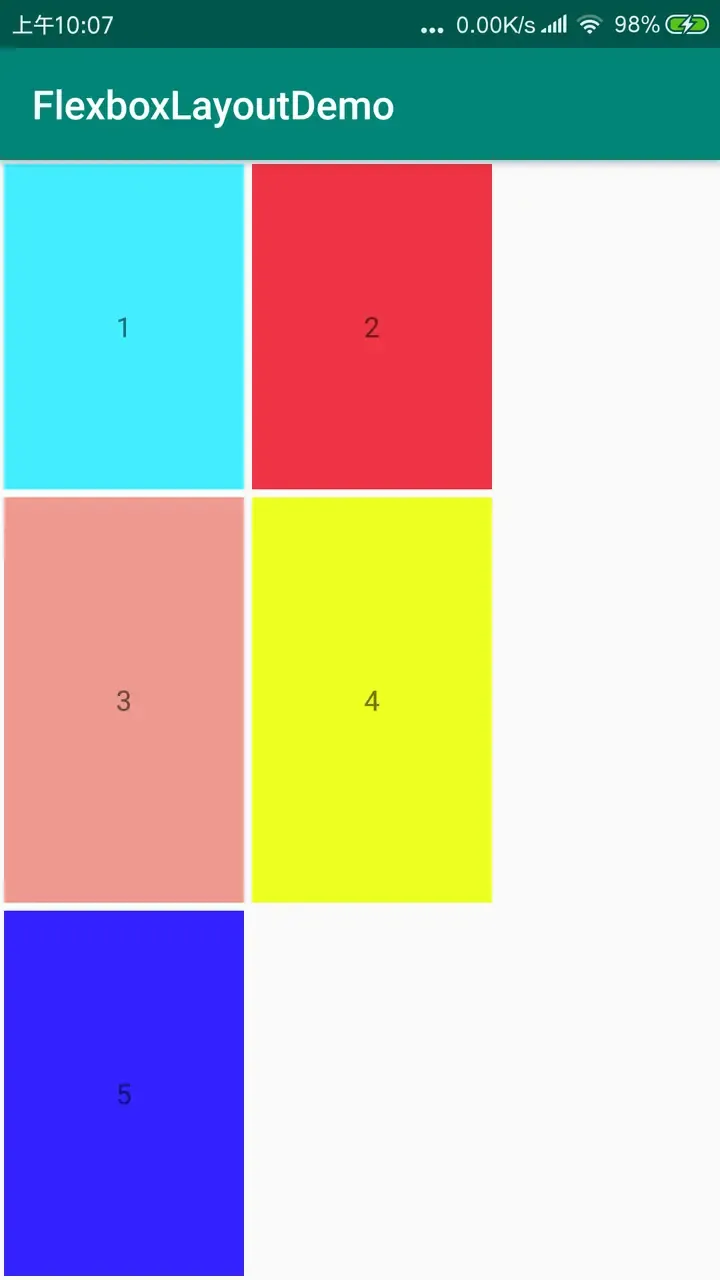 Android FlexboxLayout 布局详解 Android FlexboxLayout 布局详解