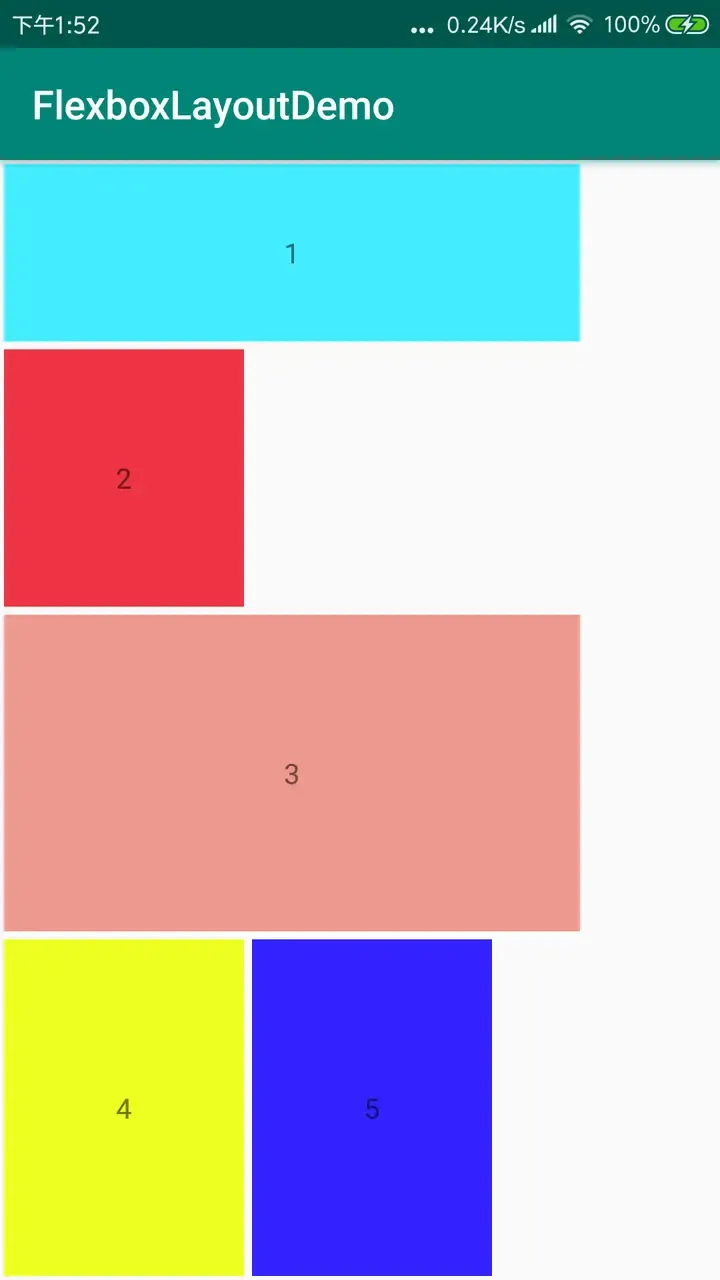 Android FlexboxLayout 布局详解 Android FlexboxLayout 布局详解
