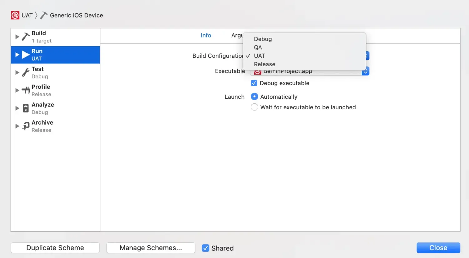 iOS Configuration配合网络库使环境切换更便捷 iOS Configuration配合网络库使环境切换更便捷