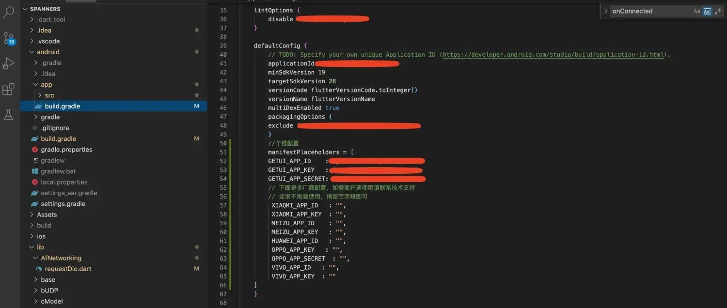 Flutter 集成个推– getuiflut