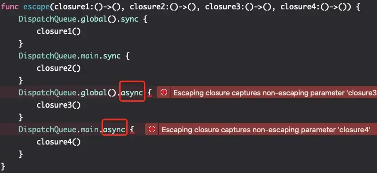 Swift5 函数与闭包