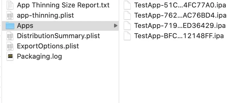 [iOS] App Store上的包大小