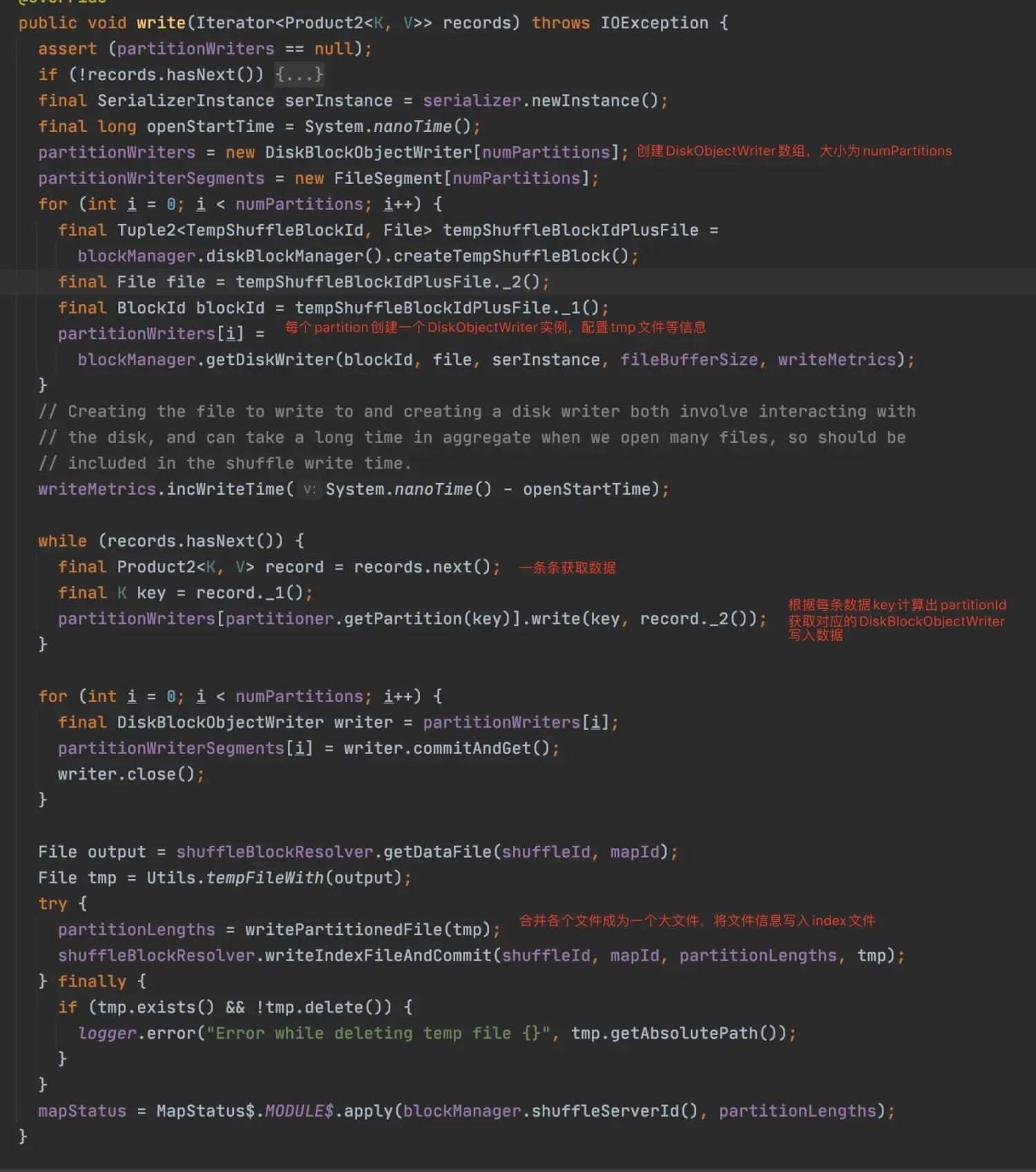 spark-shuffle原理&调优 spark-shuffle原理&调优