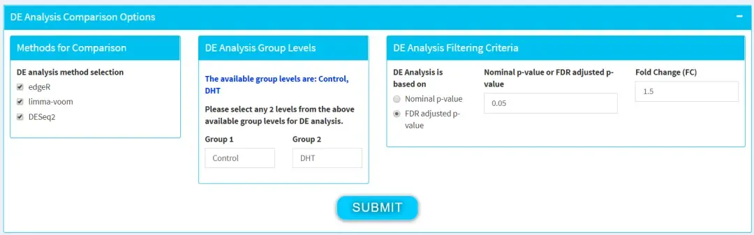 零代码差异表达分析, DESeq,limma,edgeR一网打尽 零代码差异表达分析, DESeq,limma,edgeR一网打尽