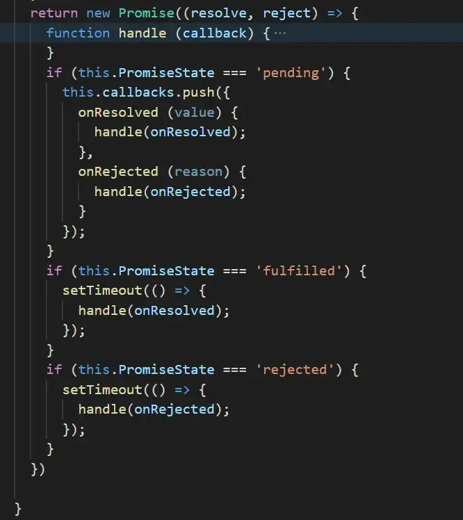 Promise从入门到拿Offer之手写Promise Promise从入门到拿Offer之手写Promise