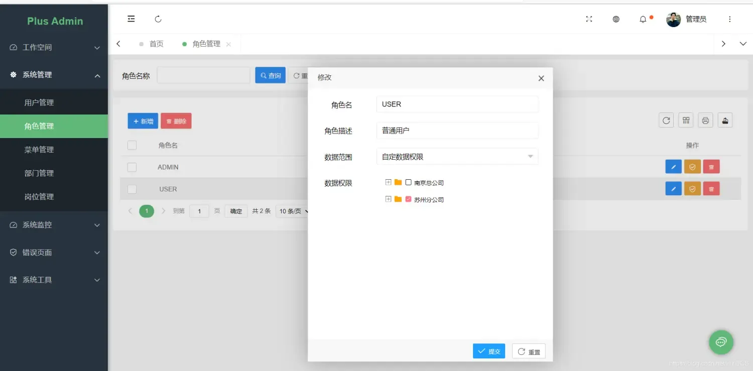 SpringSecurity权限管理系统实战—九、数据权限的配置 SpringSecurity权限管理系统实战—九、数据权限的配置