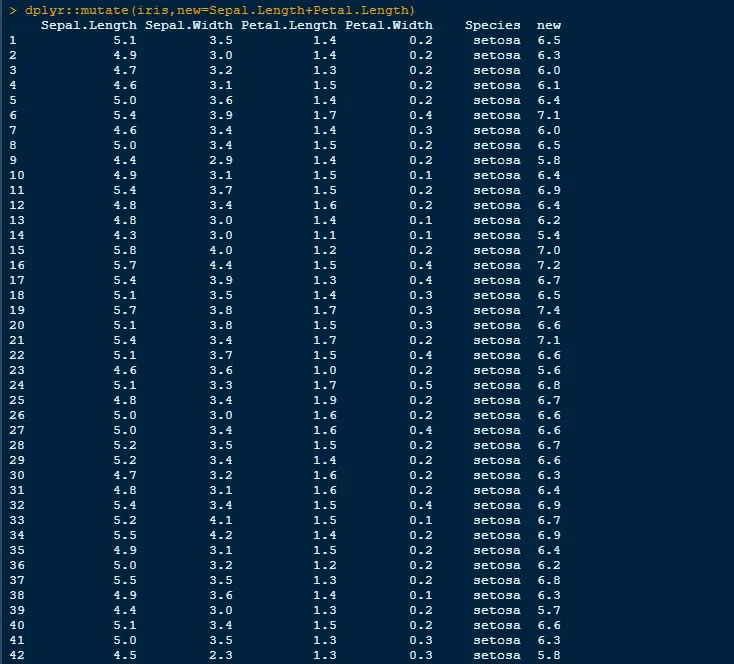 R语言dplyr包处理数据2021.3.6 R语言dplyr包处理数据2021.3.6