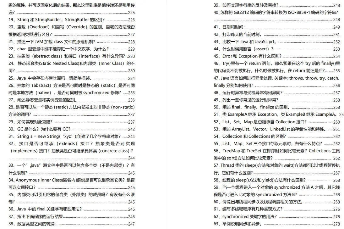 盘点2021面试高频题：刷完Java脑图，成功拿下美团、字节、抖音、滴滴等7个offer！
