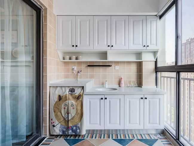 郑州装修报价,阳台柜不做通顶怎么设计? 郑州装修报价,阳台柜不做通顶怎么设计?