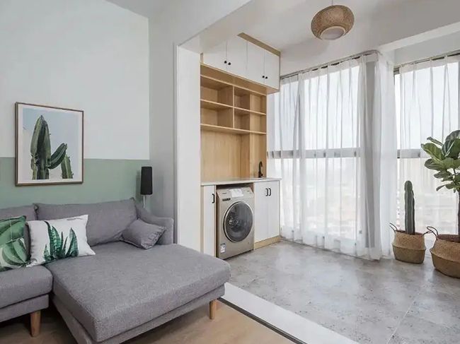 郑州装修报价,阳台柜不做通顶怎么设计? 郑州装修报价,阳台柜不做通顶怎么设计?