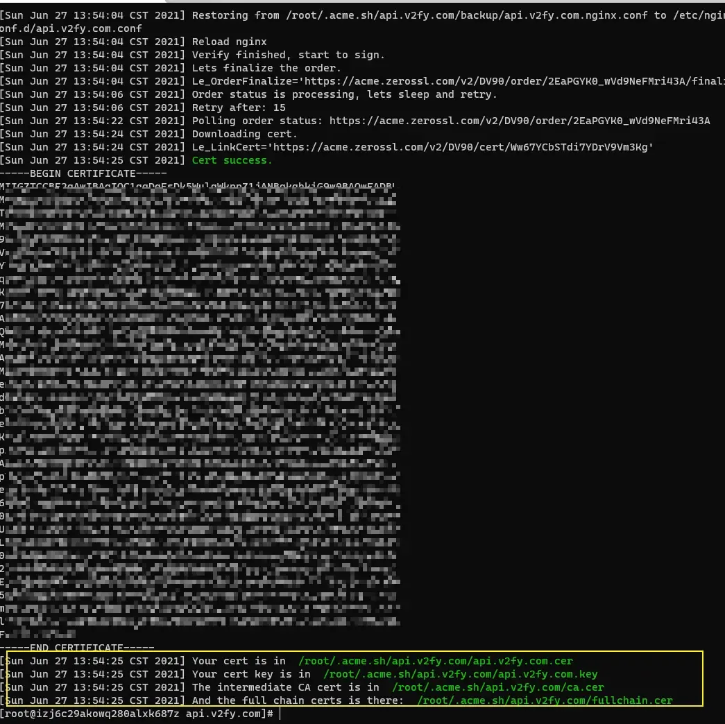 零依赖!使用acme.sh设置nginx多个https证书自动更新,无限续期https证书 零依赖!使用acme.sh设置nginx多个https证书自动更新,无限续期https证书