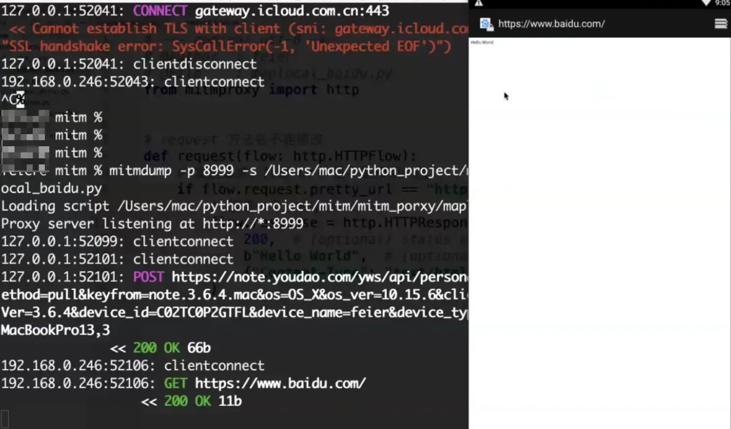 十三、Mitmproxy Mock实战