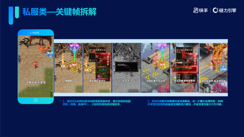 快手游戏行业-传奇题材游戏素材秒级拆解 | 快手广告营销平台 快手游戏行业-传奇题材游戏素材秒级拆解 | 快手广告营销平台