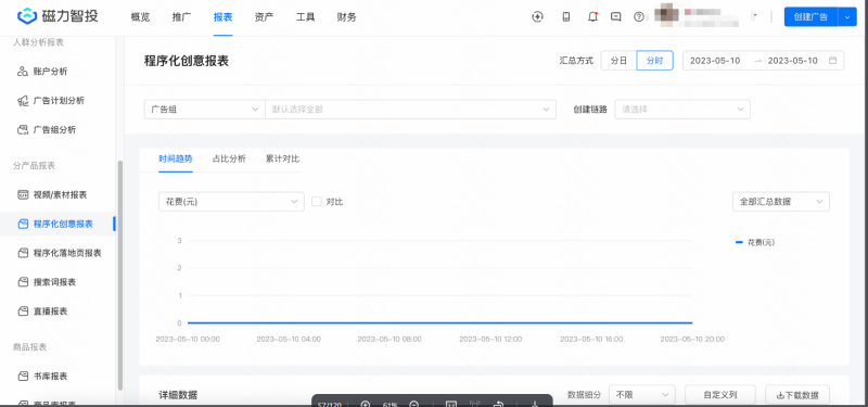 快手广告后台分模块介绍丨报表 快手广告后台分模块介绍丨报表