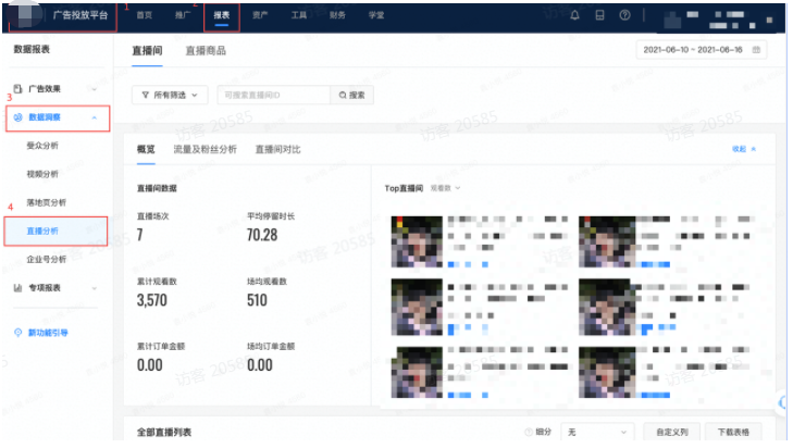 快手直播推广数据如何查看? 快手直播推广数据如何查看?