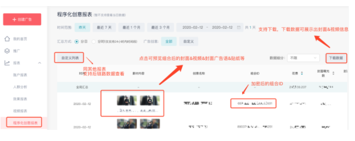 快手广告程序化创意报表上线啦 - 快手营销中心