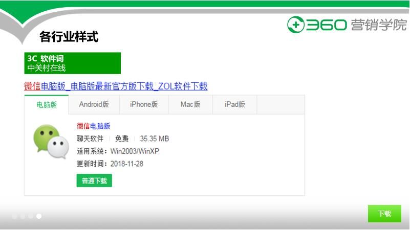 360搜索OneBox广告资源介绍及样式展现形式 360搜索OneBox广告资源介绍及样式展现形式