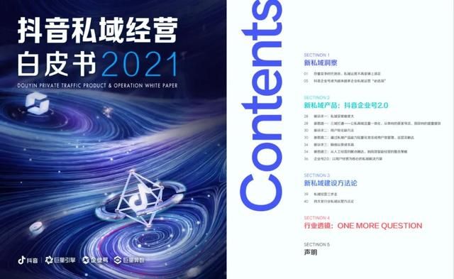 《抖音私域运营白皮书2021》正式发布 《抖音私域运营白皮书2021》正式发布