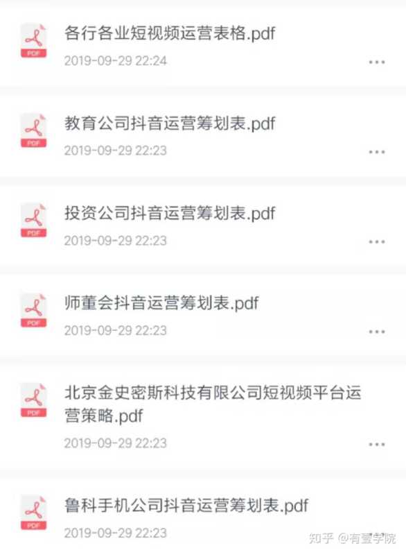 抖音运营策划方案表(教育/投资/各行各业)策划表模板 抖音运营策划方案表(教育/投资/各行各业)策划表模板