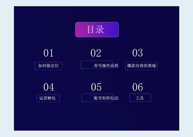 抖音运营方案完整版