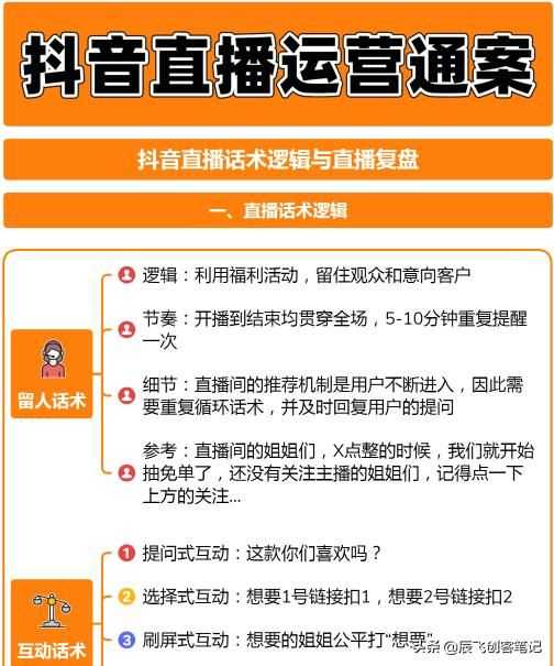 抖音直播电商运营解决方案!全流程思维导图分享 抖音直播电商运营解决方案!全流程思维导图分享