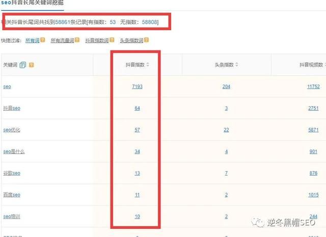 逆冬:通过抖音SEO获取精准流量(实战篇) 逆冬:通过抖音SEO获取精准流量(实战篇)